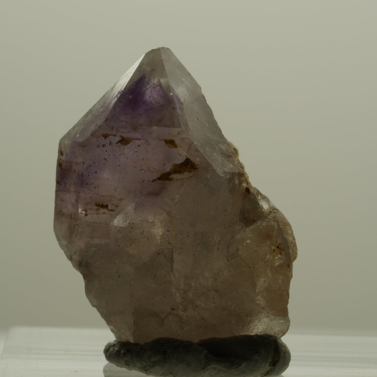 Seltene Skelett Phantom Amethyst Spitze Goboboseb, Namibia 24*19*11mm #14166