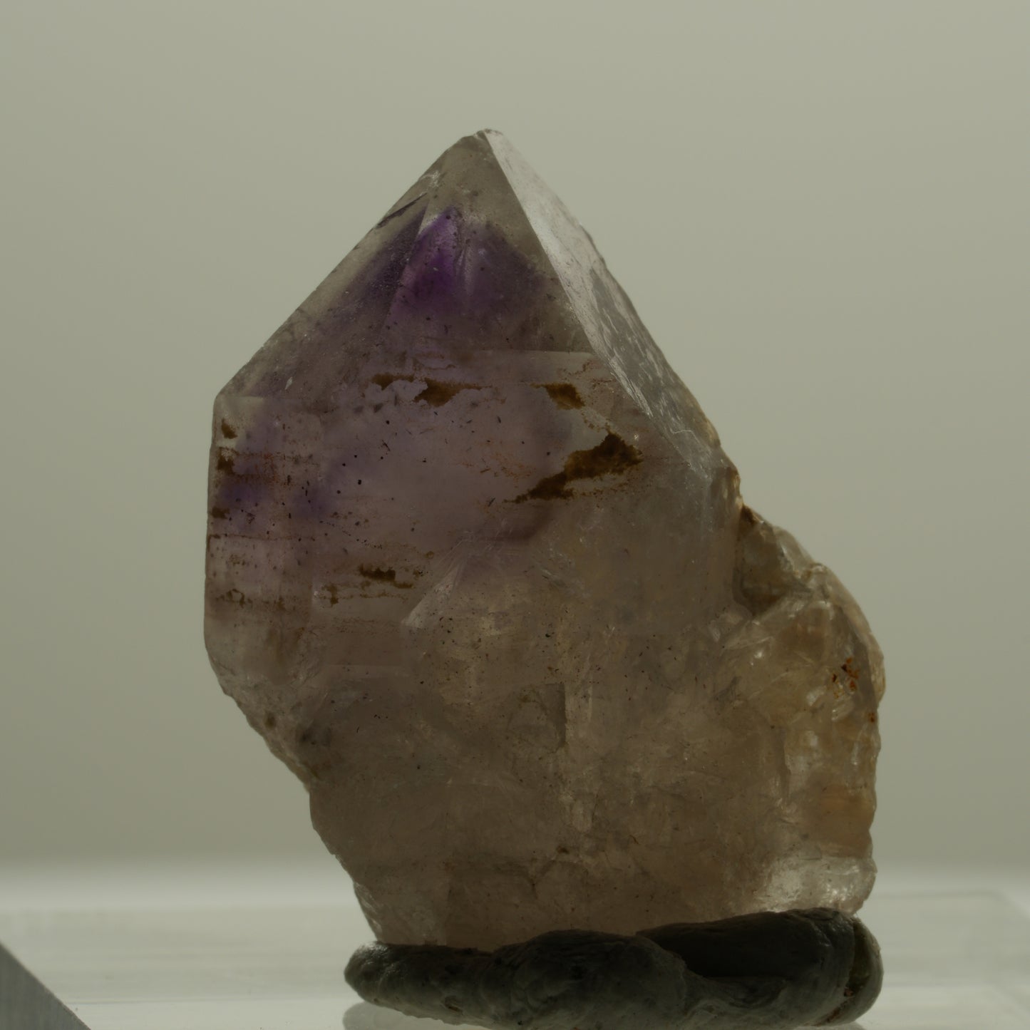 Seltene Skelett Phantom Amethyst Spitze Goboboseb, Namibia 24*19*11mm #14166