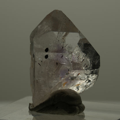 Seltene Skelett Phantom Amethyst mit Hämatit Streep Mine Goboboseb Namibia 23*17*14mm #14168