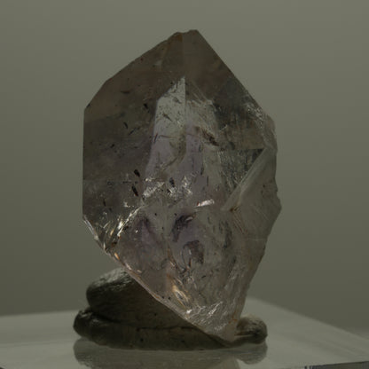 Seltene Skelett Phantom Amethyst mit Hämatit Streep Mine Goboboseb Namibia 23*17*14mm #14168