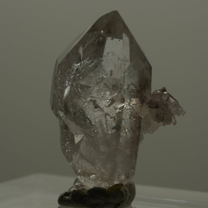 Skelett Phantom Rauchquarz Doppelender Gruppe Goboboseb, Namibia 21*16*10mm #14172