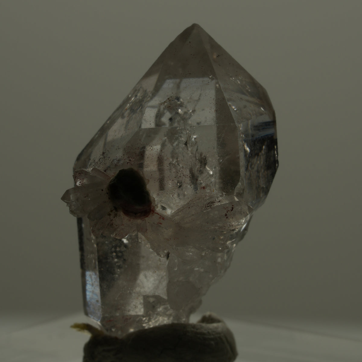 Skelett Phantom Rauchquarz Doppelender Gruppe Goboboseb, Namibia 21*16*10mm #14172