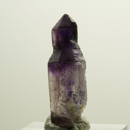 Seltene Phantom Amethyst Skelett Zepter Spitze Brandberg, Namibia 34*12*9mm #14175