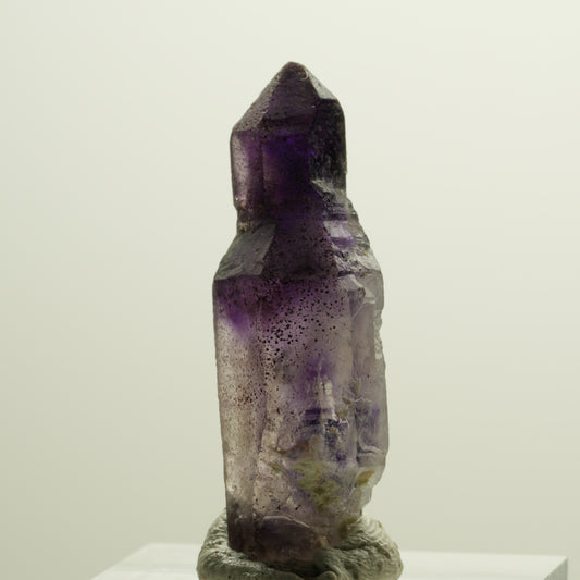Seltene Phantom Amethyst Skelett Zepter Spitze Brandberg, Namibia 34*12*9mm #14175