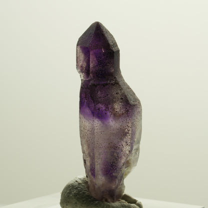 Seltene Phantom Amethyst Skelett Zepter Spitze Brandberg, Namibia 34*12*9mm #14175
