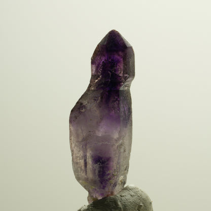 Seltene Phantom Amethyst Skelett Zepter Spitze Brandberg, Namibia 34*12*9mm #14175