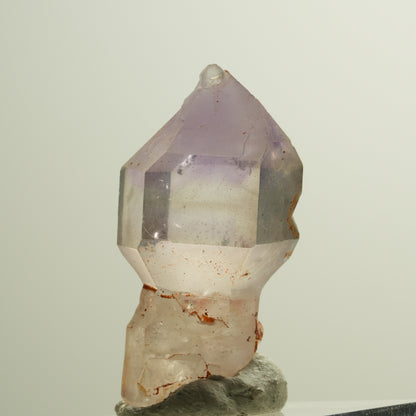 Seltene Phantom Amethyst Skelett Zepter Spitze Brandberg, Namibia 34*16*15mm #14176
