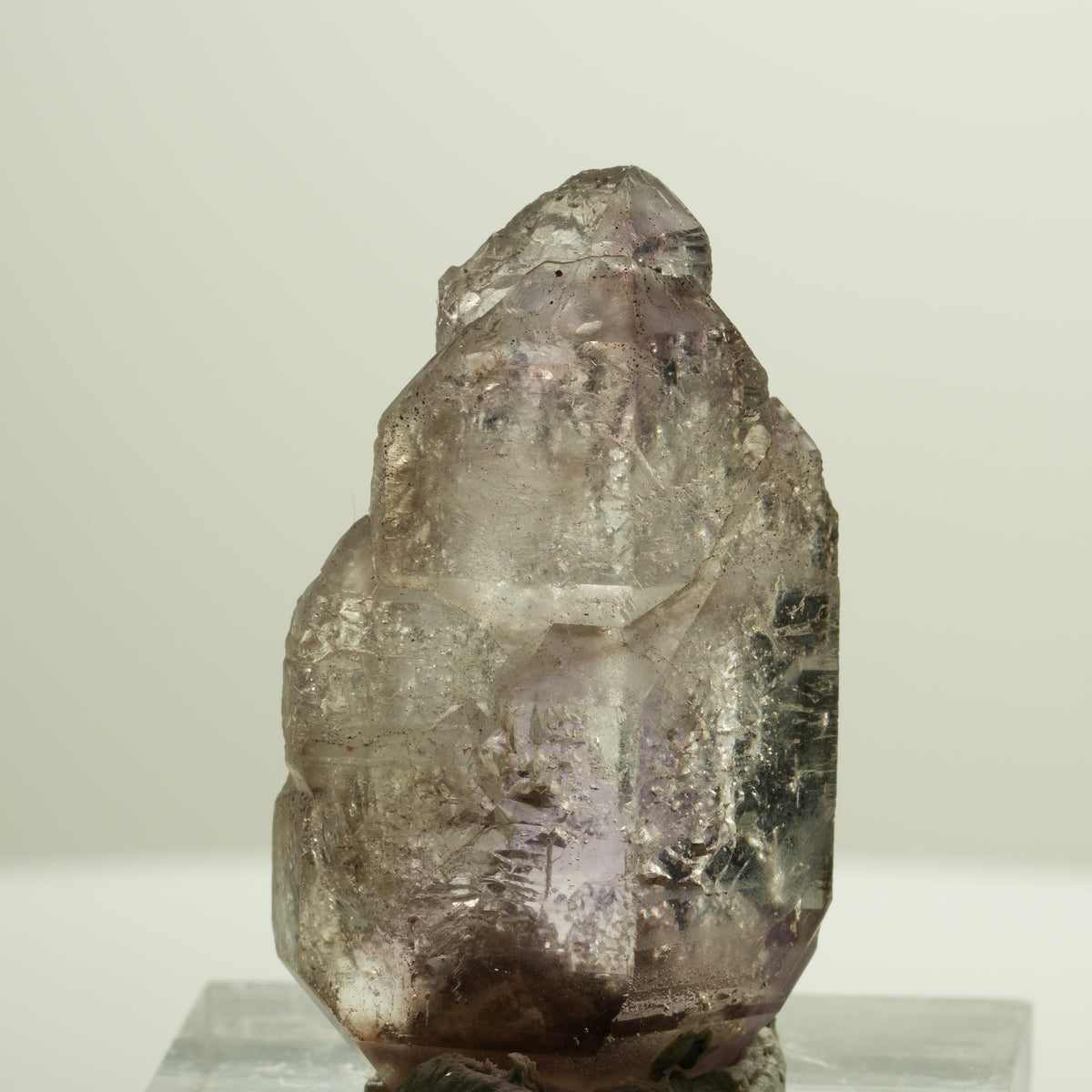 Skelett Phantom Amethyst Doppelender Spitze Brandberg, Namibia 33*19*11mm #14177