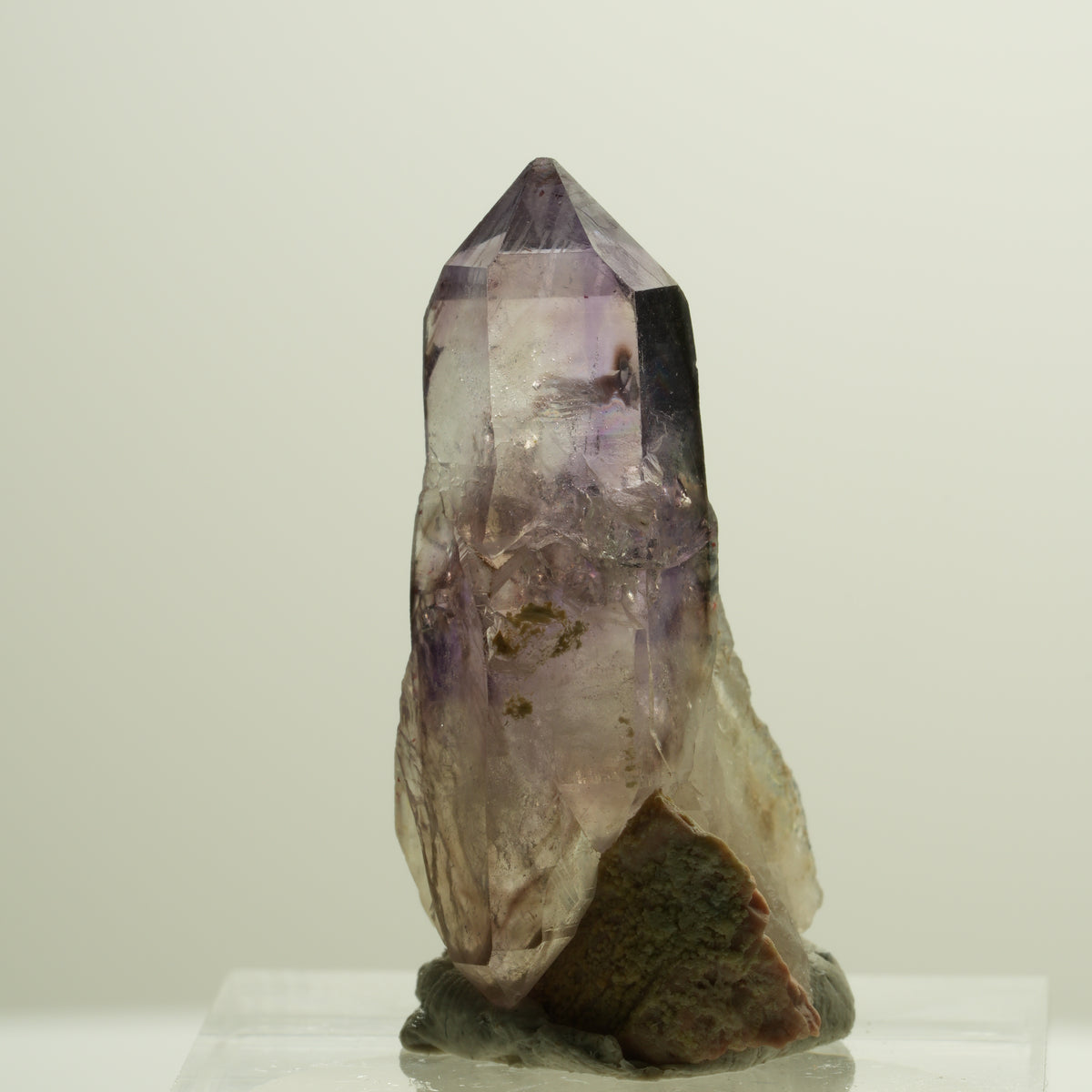 Seltene Skelett Phantom Amethyst Spitze Brandberg, Namibia 31*13*13mm #14178