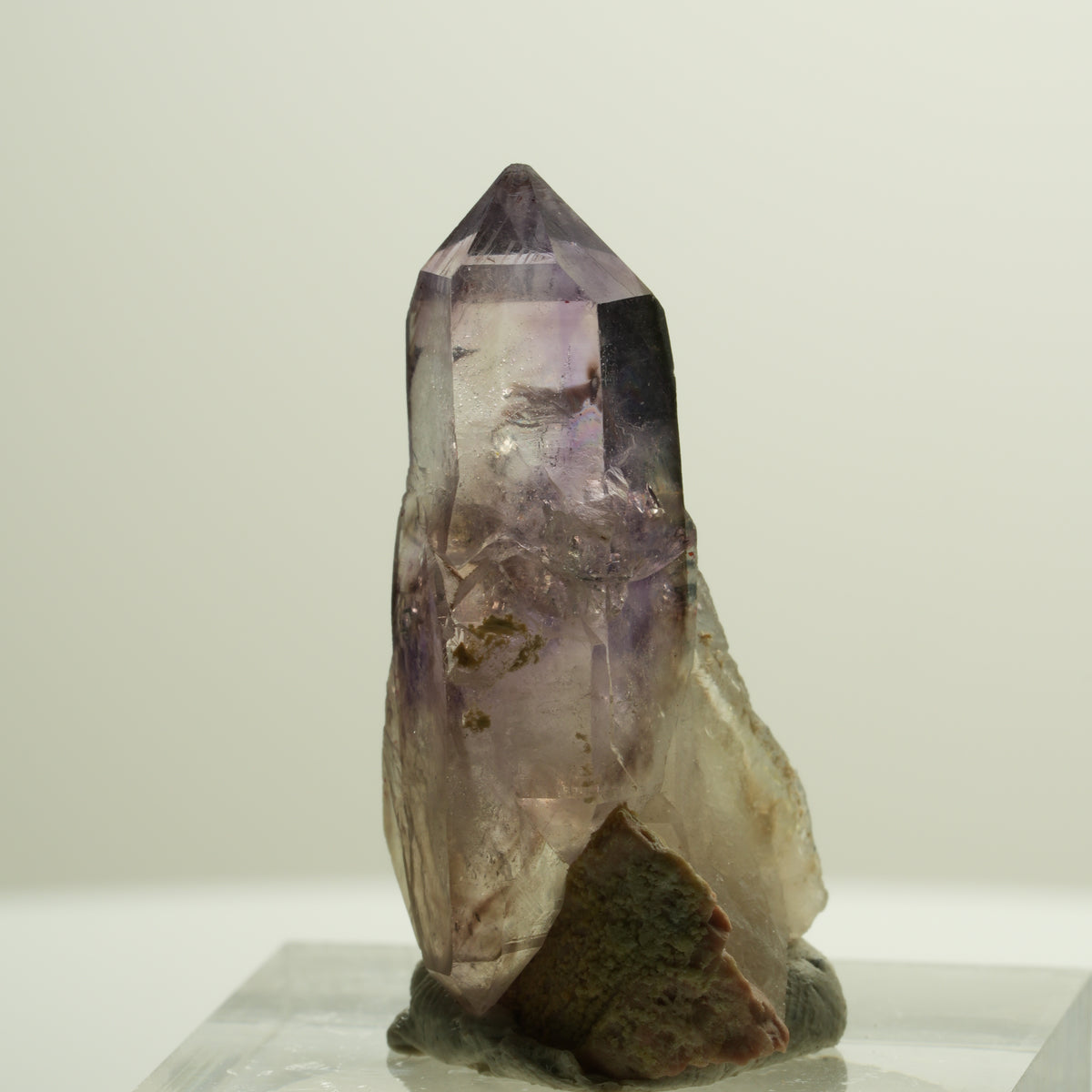 Seltene Skelett Phantom Amethyst Spitze Brandberg, Namibia 31*13*13mm #14178