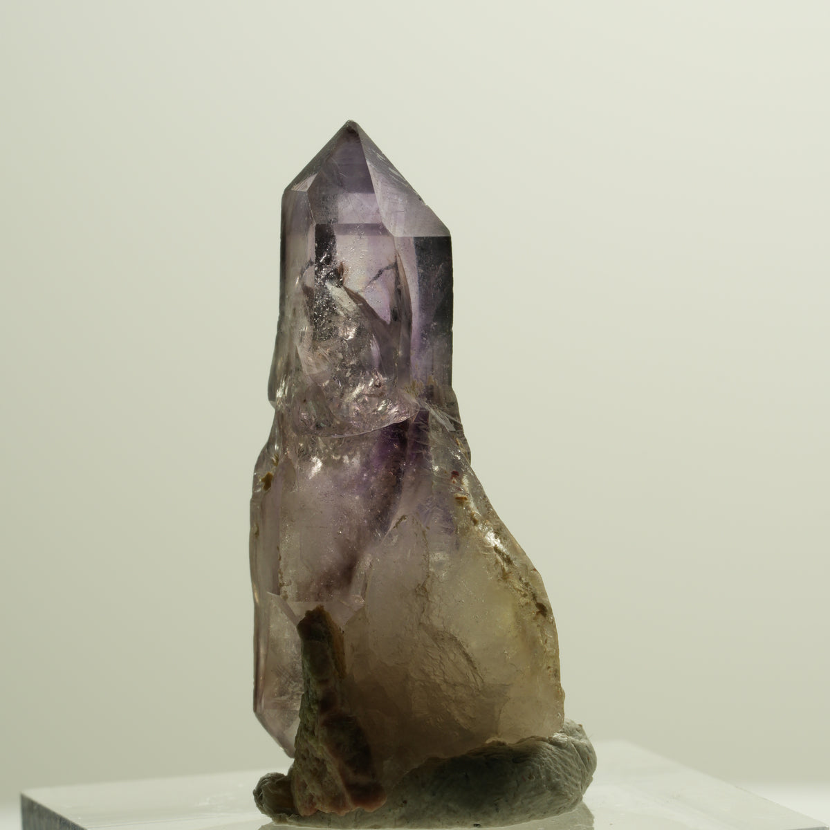 Seltene Skelett Phantom Amethyst Spitze Brandberg, Namibia 31*13*13mm #14178