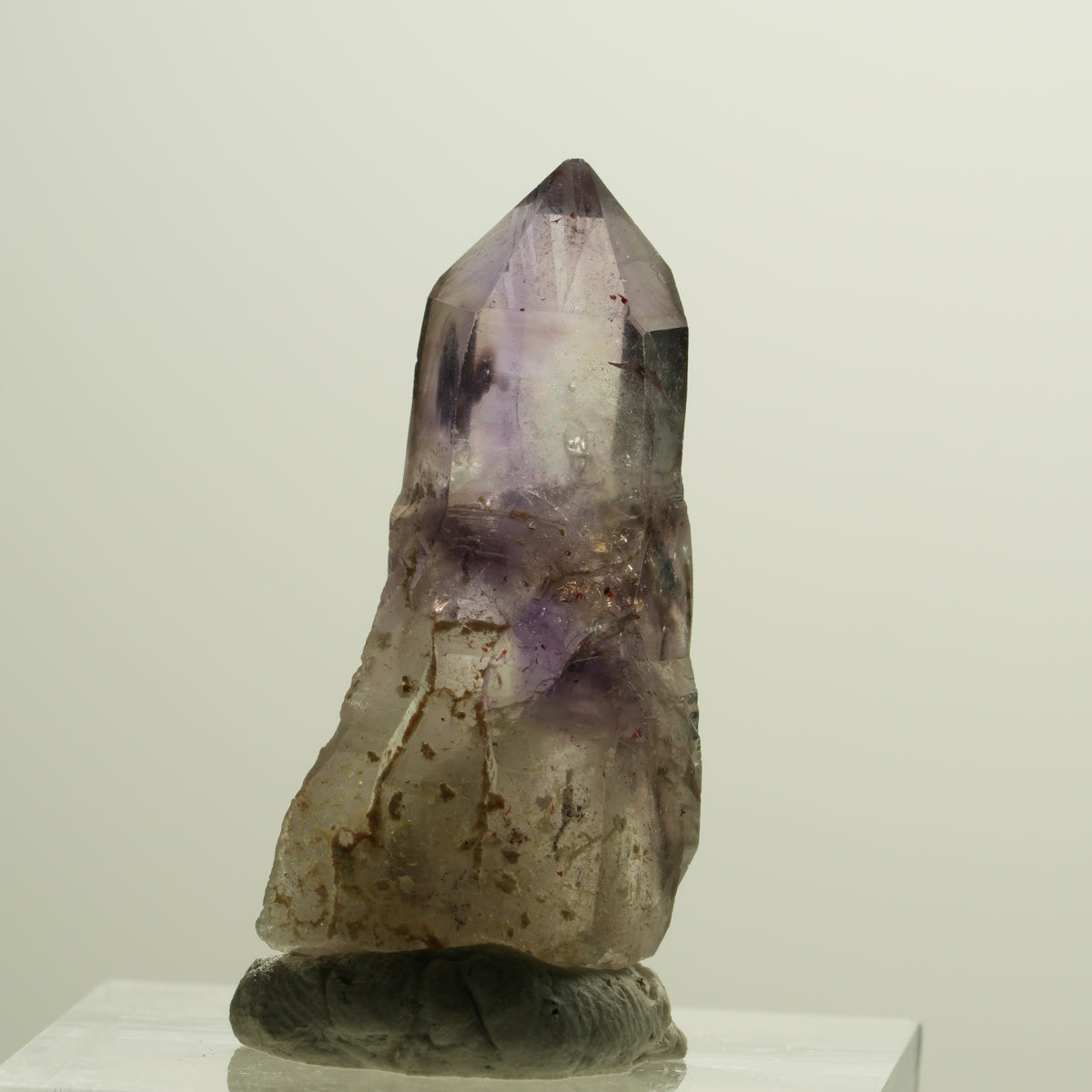 Seltene Skelett Phantom Amethyst Spitze Brandberg, Namibia 31*13*13mm #14178