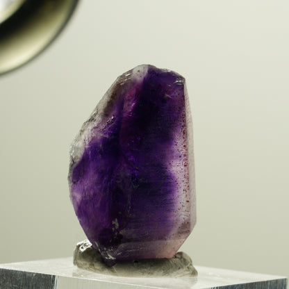 Enhydro Skelett Phantom Amethyst Doppelender, 1x Blase Brandberg, Namibia 27*18*16mm #14179