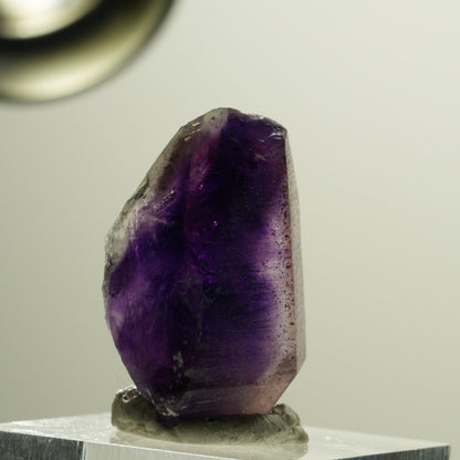 Enhydro Skelett Phantom Amethyst Doppelender, 1x Blase Brandberg, Namibia 27*18*16mm #14179