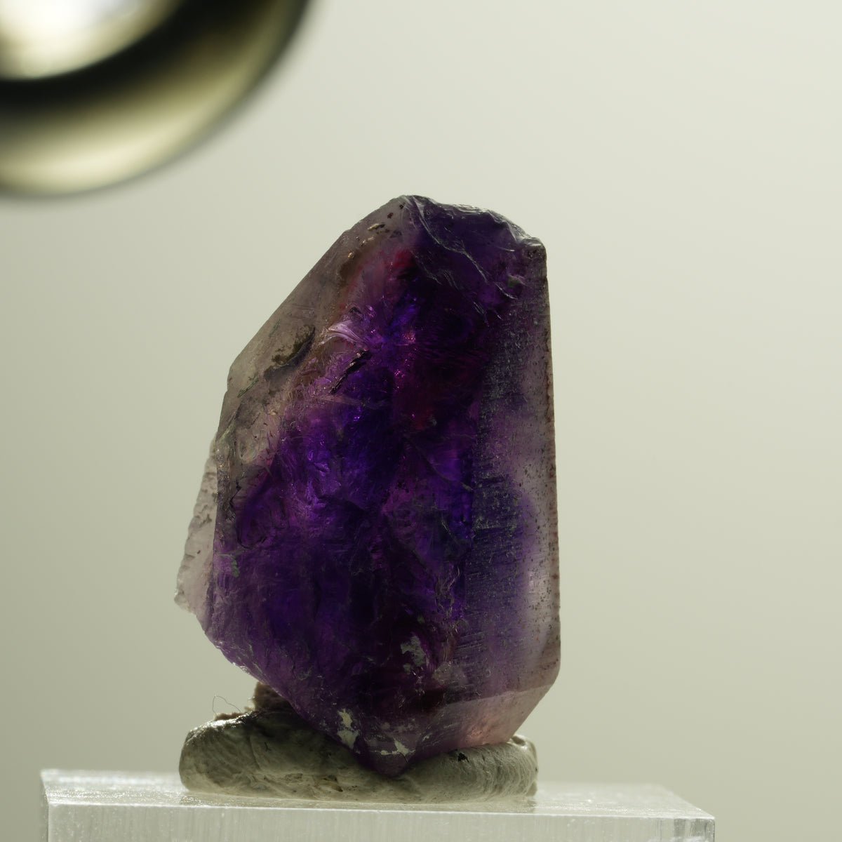 Enhydro Skelett Phantom Amethyst Doppelender, 1x Blase Brandberg, Namibia 27*18*16mm #14179