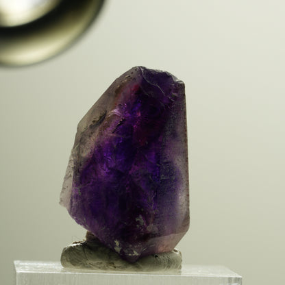 Enhydro Skelett Phantom Amethyst Doppelender, 1x Blase Brandberg, Namibia 27*18*16mm #14179