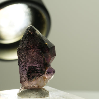 Seltene Phantom Amethyst Skelett Zepter Spitze Brandberg, Namibia 24*13*12mm #14181