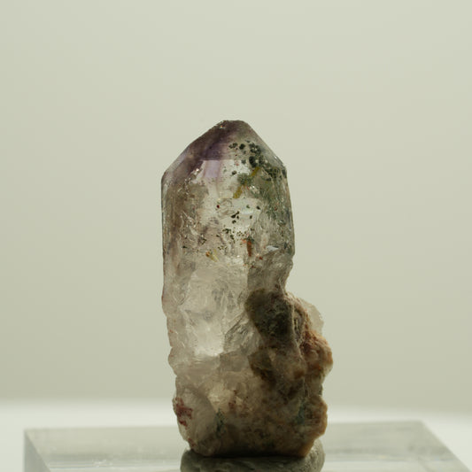 Seltene Phantom Amethyst Skelett Zepter Spitze Brandberg, Namibia 25*11*8mm #14183