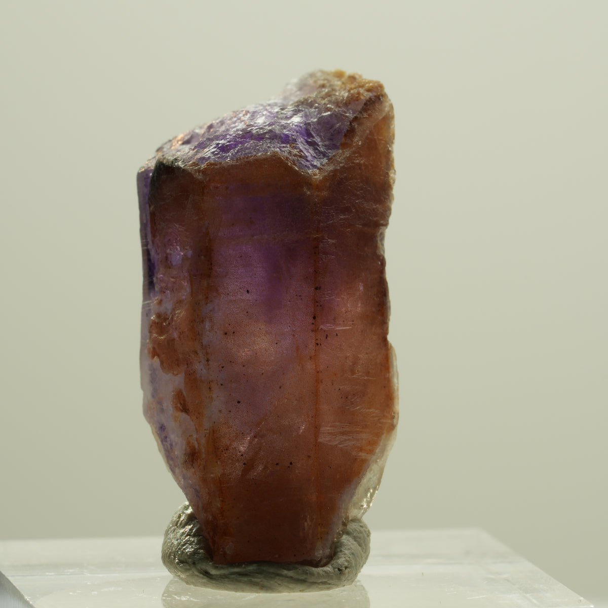 Seltener Skelett Phantom Amethyst Kristall Brandberg, Namibia 31*16*13mm #14185