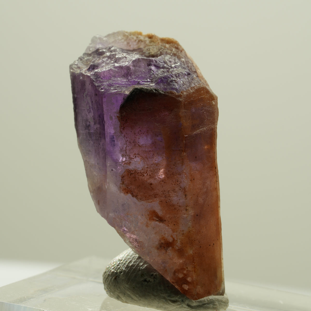 Seltener Skelett Phantom Amethyst Kristall Brandberg, Namibia 31*16*13mm #14185