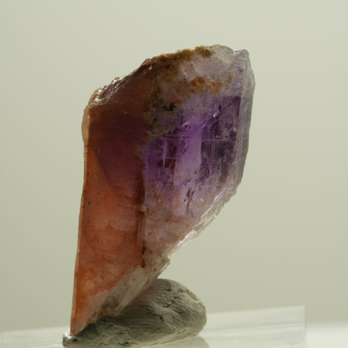Seltener Skelett Phantom Amethyst Kristall Brandberg, Namibia 31*16*13mm #14185