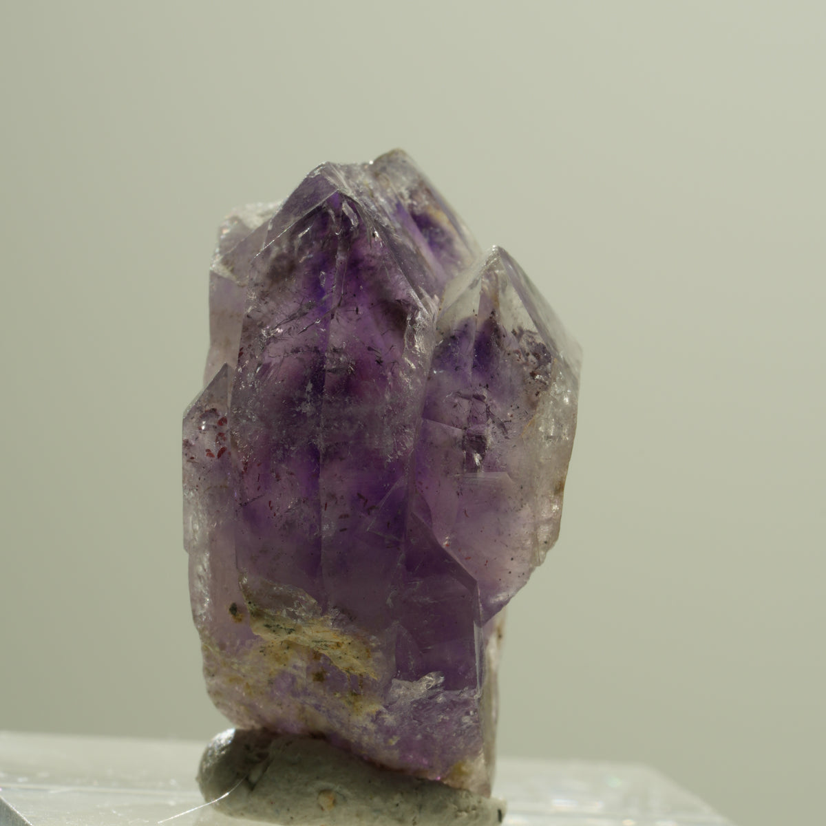 Seltene Phantom Amethyst Skelett Zepter Spitze Brandberg, Namibia 25*17*15mm #14189
