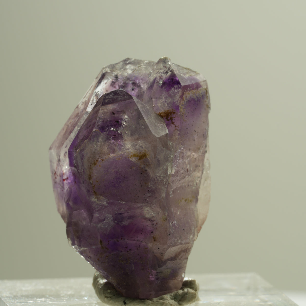 Seltene Phantom Amethyst Skelett Zepter Spitze Brandberg, Namibia 25*17*15mm #14189