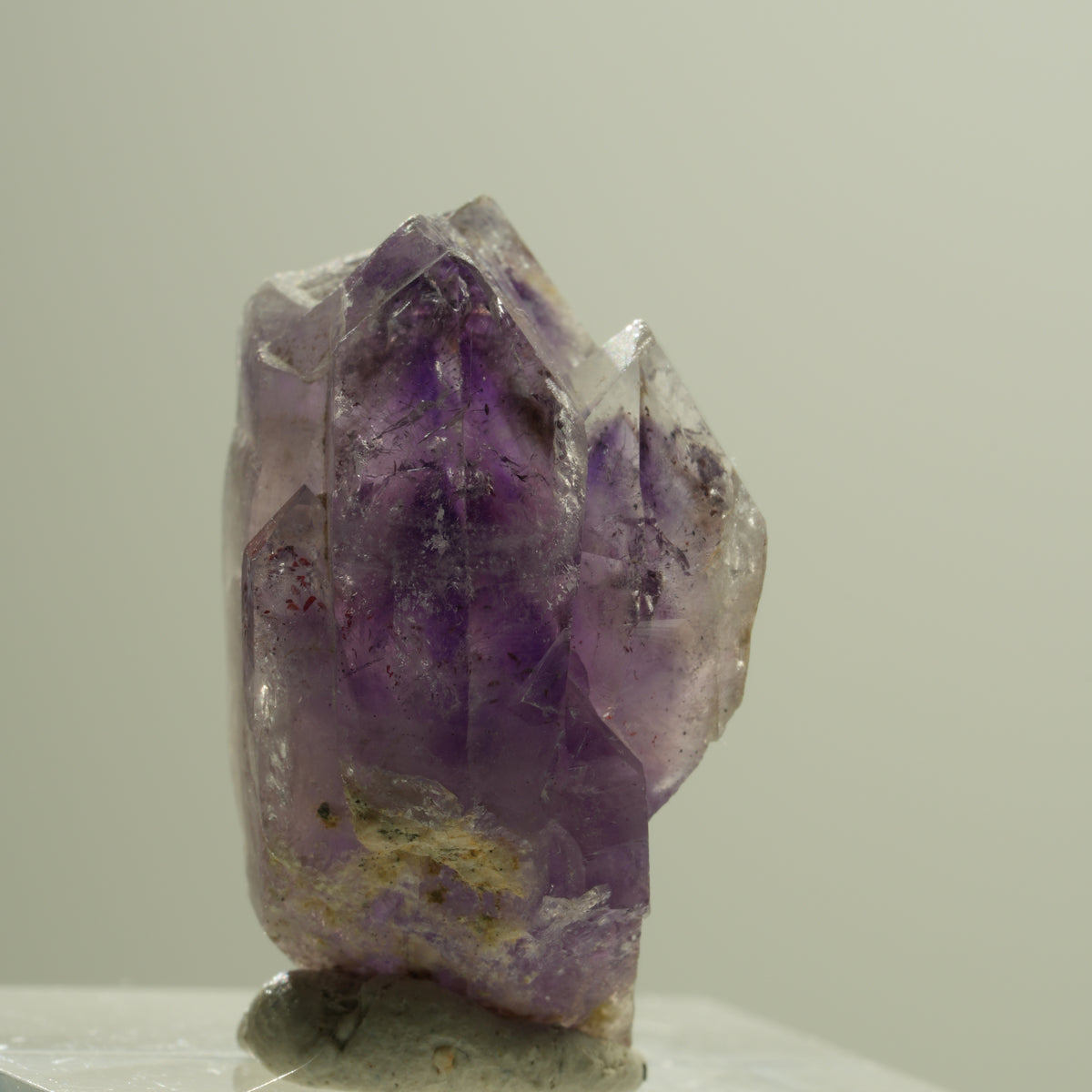 Seltene Phantom Amethyst Skelett Zepter Spitze Brandberg, Namibia 25*17*15mm #14189