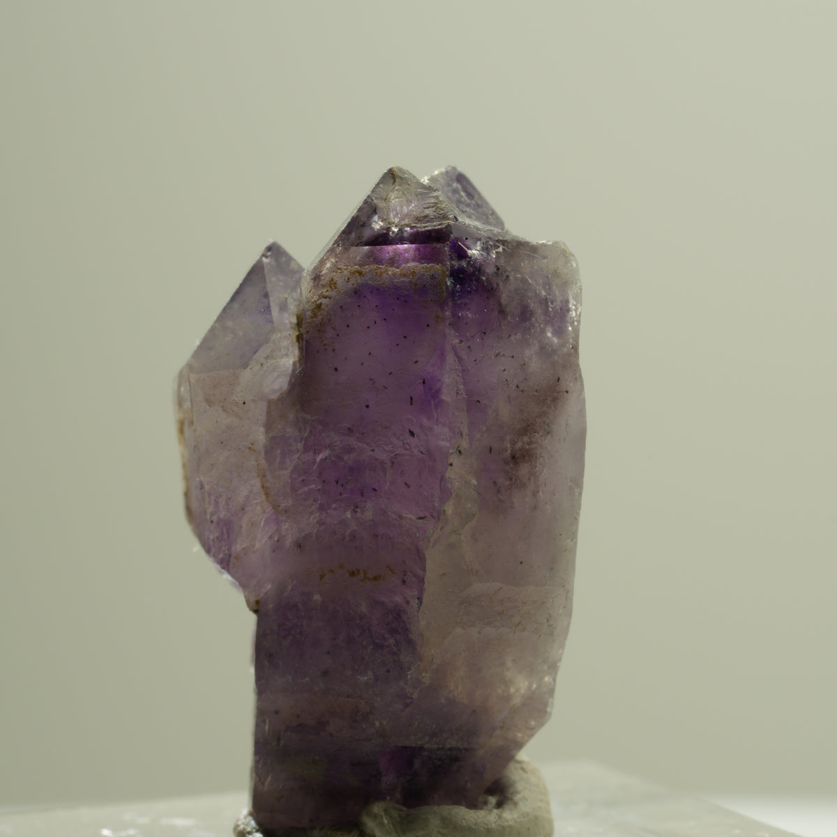 Seltene Phantom Amethyst Skelett Zepter Spitze Brandberg, Namibia 25*17*15mm #14189