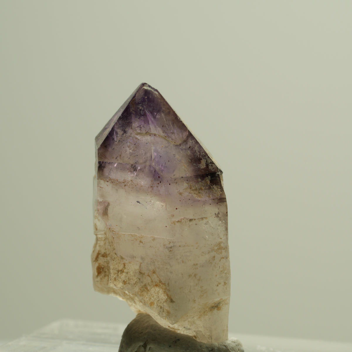 Seltene Skelett Phantom Amethyst Spitze Brandberg, Namibia 25*13*11mm #14191