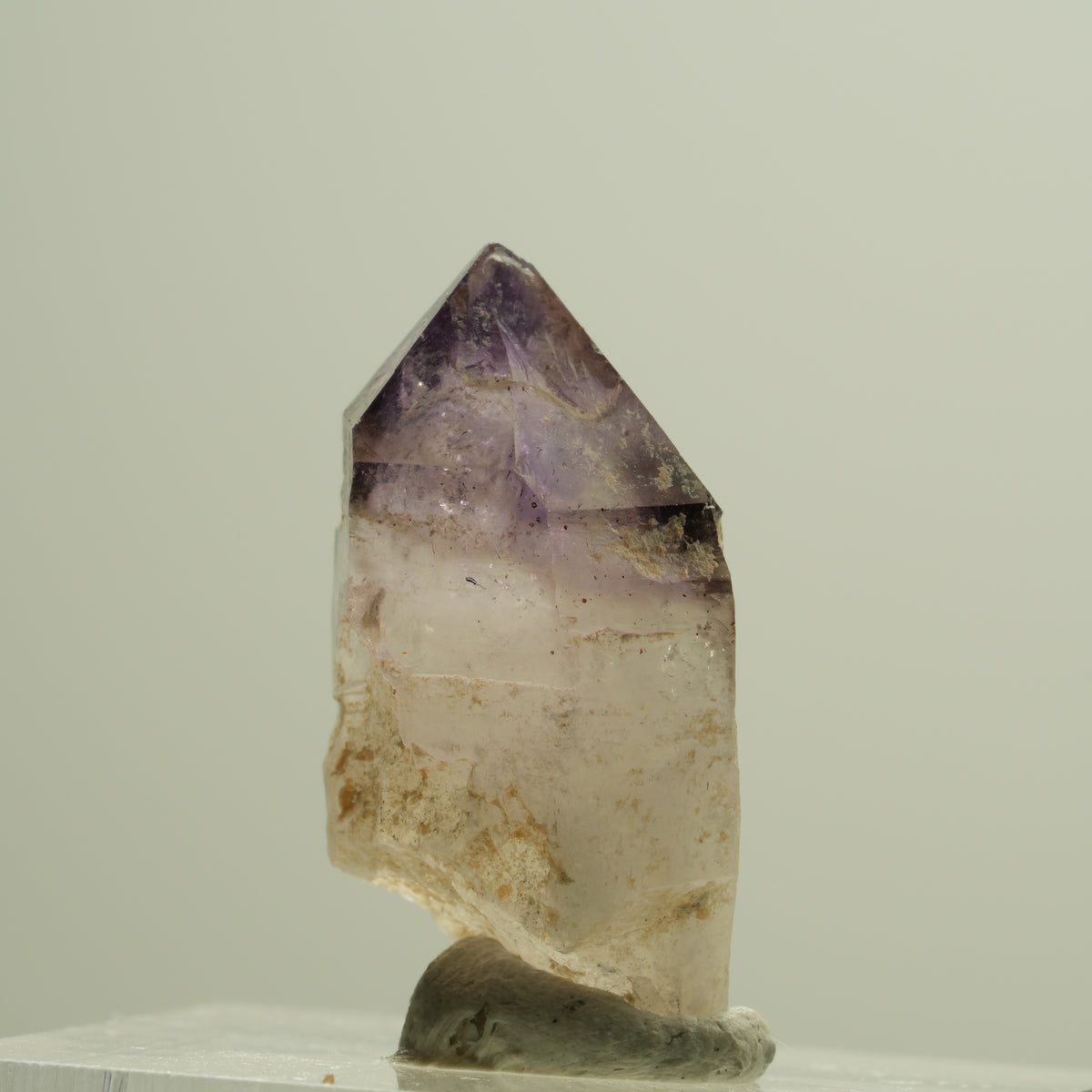 Seltene Skelett Phantom Amethyst Spitze Brandberg, Namibia 25*13*11mm #14191