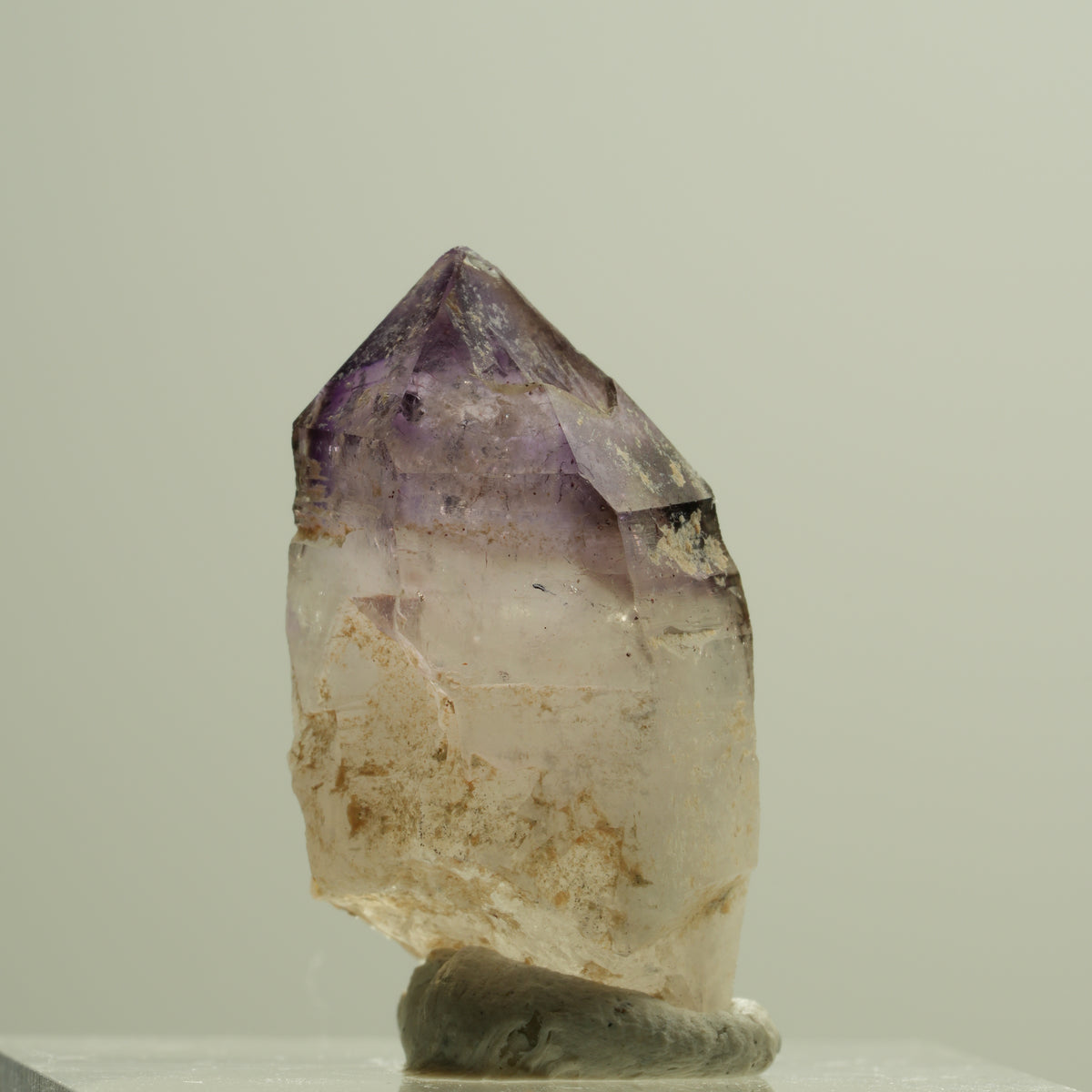 Seltene Skelett Phantom Amethyst Spitze Brandberg, Namibia 25*13*11mm #14191