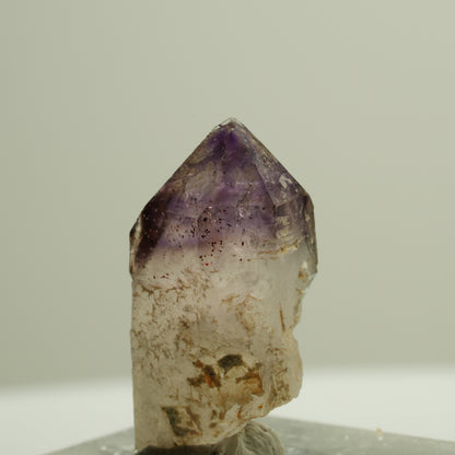 Seltene Skelett Phantom Amethyst Spitze Brandberg, Namibia 25*13*11mm #14191