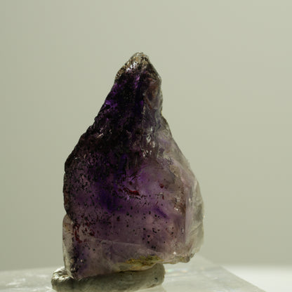 Enhydro Skelett Phantom Amethyst Spitze, 1x Blase Brandberg, Namibia 25*15*13mm #14193