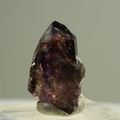 Enhydro Skelett Phantom Amethyst Spitze, 1x Blase Brandberg, Namibia 26*16*10mm #14194