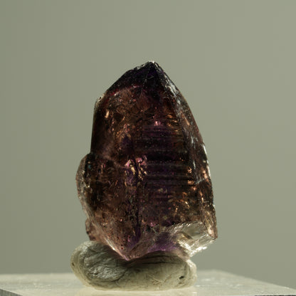 Enhydro Skelett Phantom Amethyst Spitze, 1x Blase Brandberg, Namibia 26*16*10mm #14194