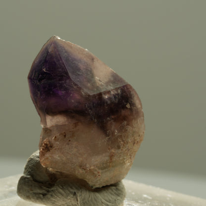 Seltene Phantom Amethyst Skelett Zepter Spitze Brandberg, Namibia 20*17*10mm #14197