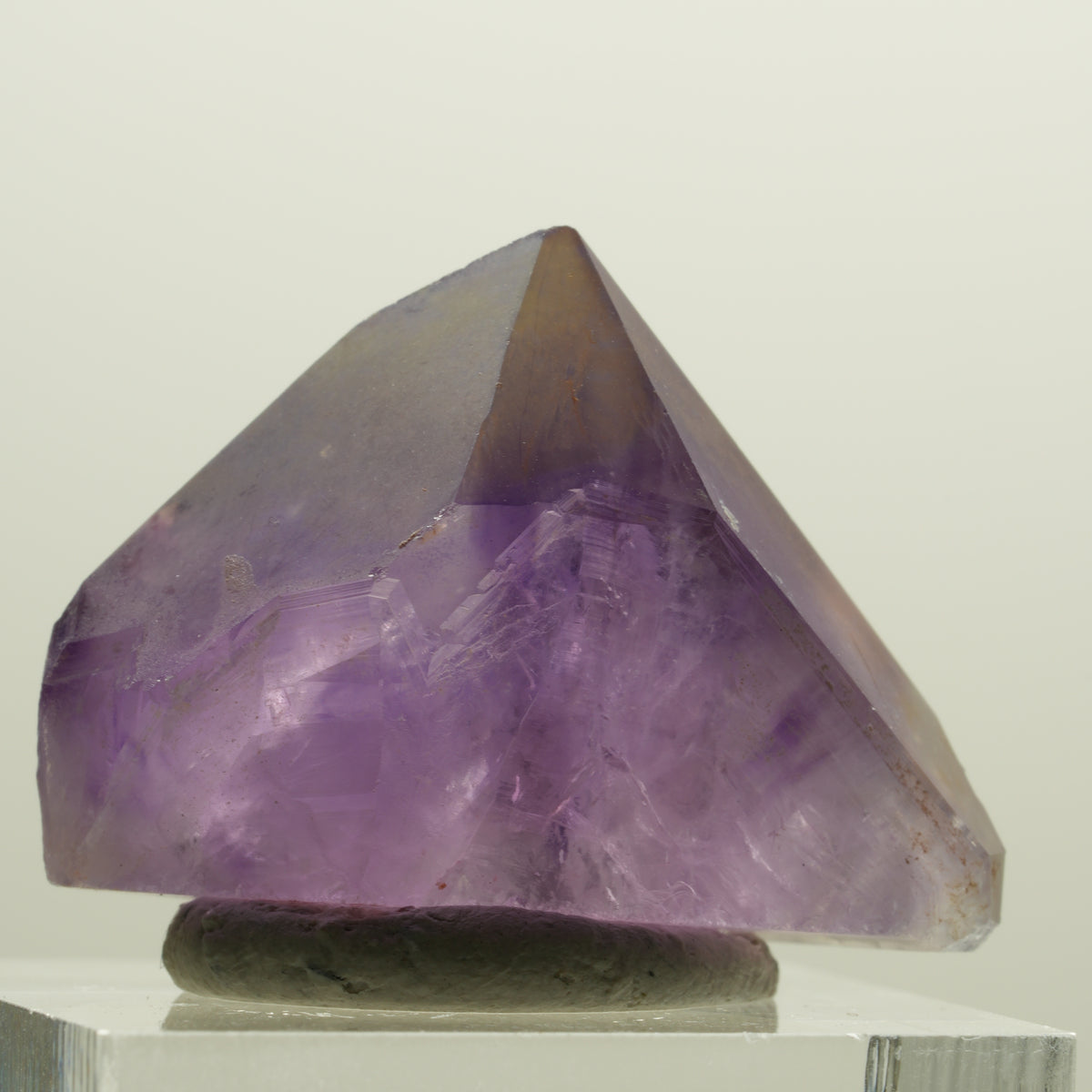 Seltene Skelett Phantom Amethyst Spitze Goboboseb, Namibia 30*21*18mm #14205