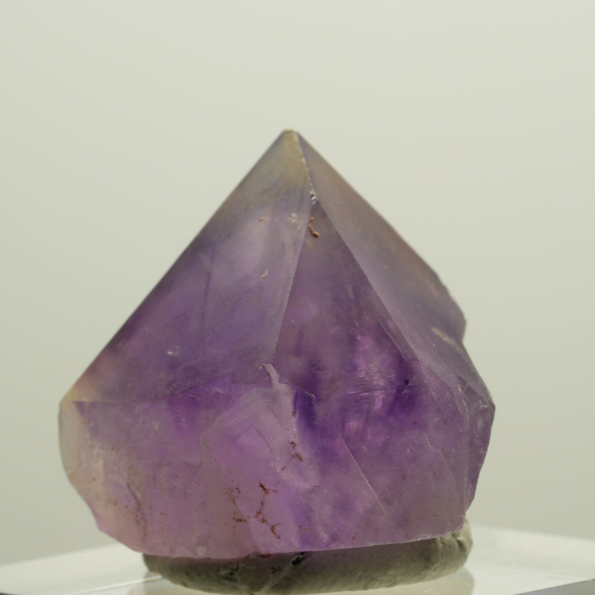 Seltene Skelett Phantom Amethyst Spitze Goboboseb, Namibia 30*21*18mm #14205