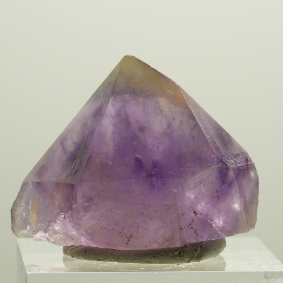 Seltene Skelett Phantom Amethyst Spitze Goboboseb, Namibia 30*21*18mm #14205