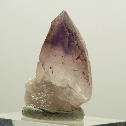 Seltene Skelett Phantom Amethyst Spitze Brandberg, Namibia 29*18*14mm #14206