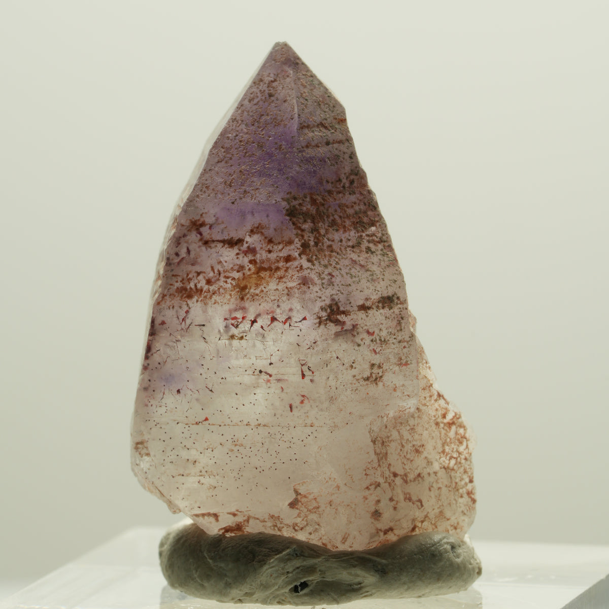Seltene Skelett Phantom Amethyst Spitze Brandberg, Namibia 29*18*14mm #14206