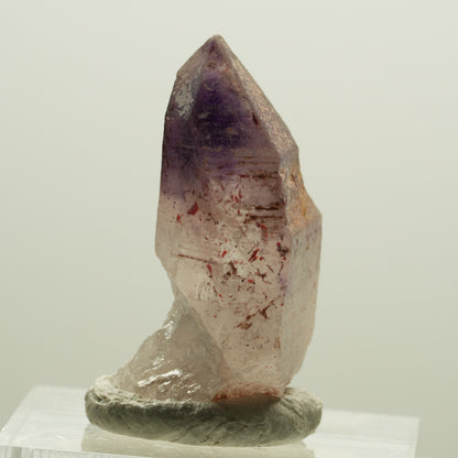 Seltene Skelett Phantom Amethyst Spitze Brandberg, Namibia 29*18*14mm #14206