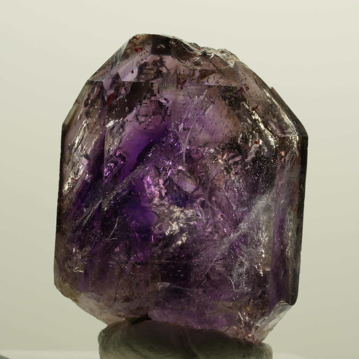 Enhydro Skelett Phantom Amethyst Spitze, große Blase Goboboseb, Namibia 29*21*16mm #14208