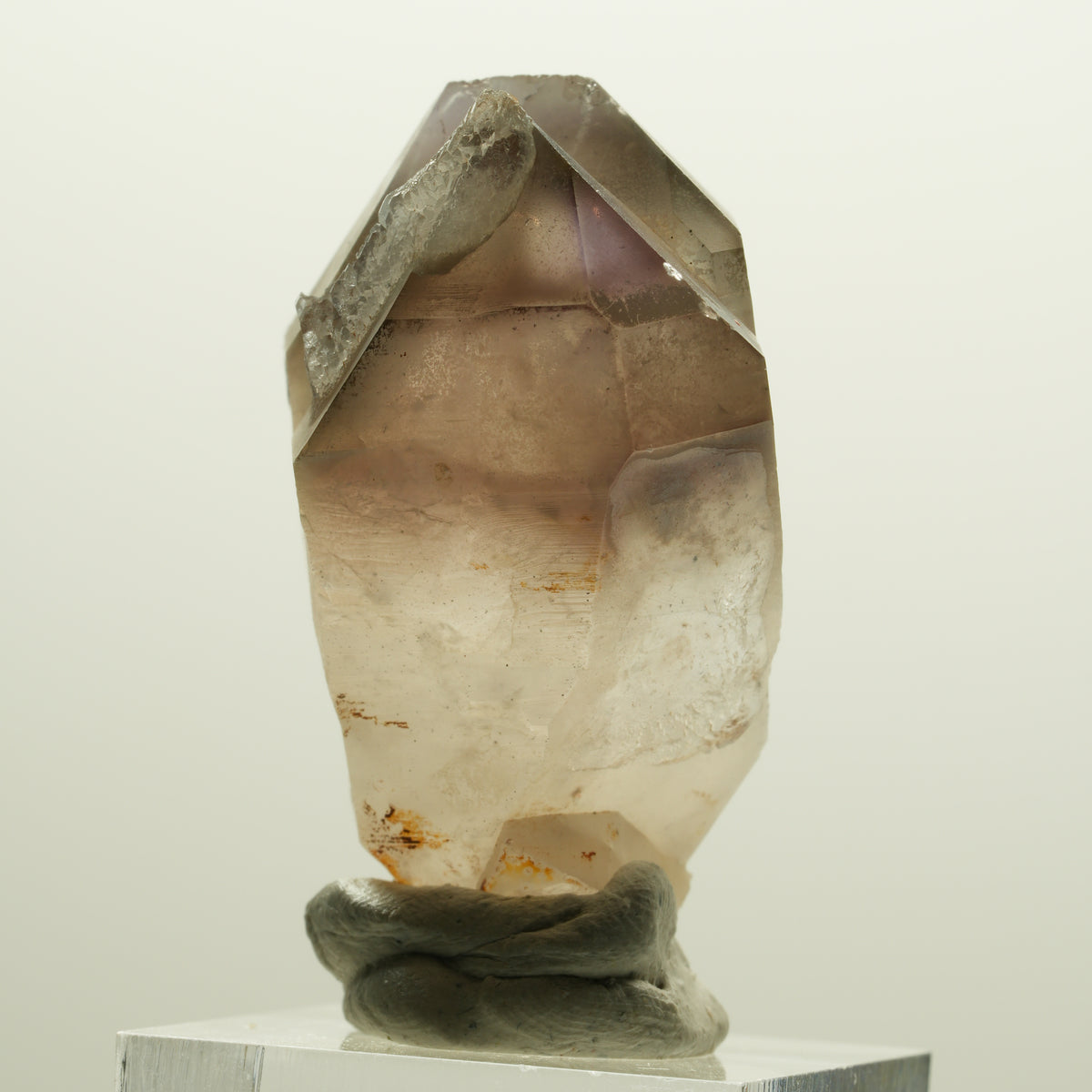 Seltene Phantom Amethyst Skelett Zepter Spitze Brandberg, Namibia 45*32*21mm #14209
