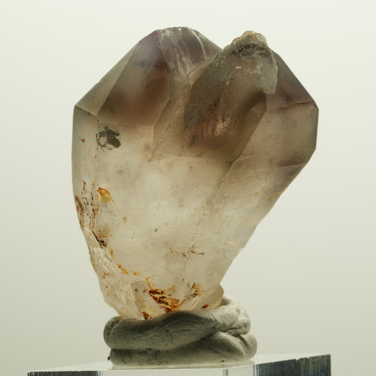 Seltene Phantom Amethyst Skelett Zepter Spitze Brandberg, Namibia 45*32*21mm #14209