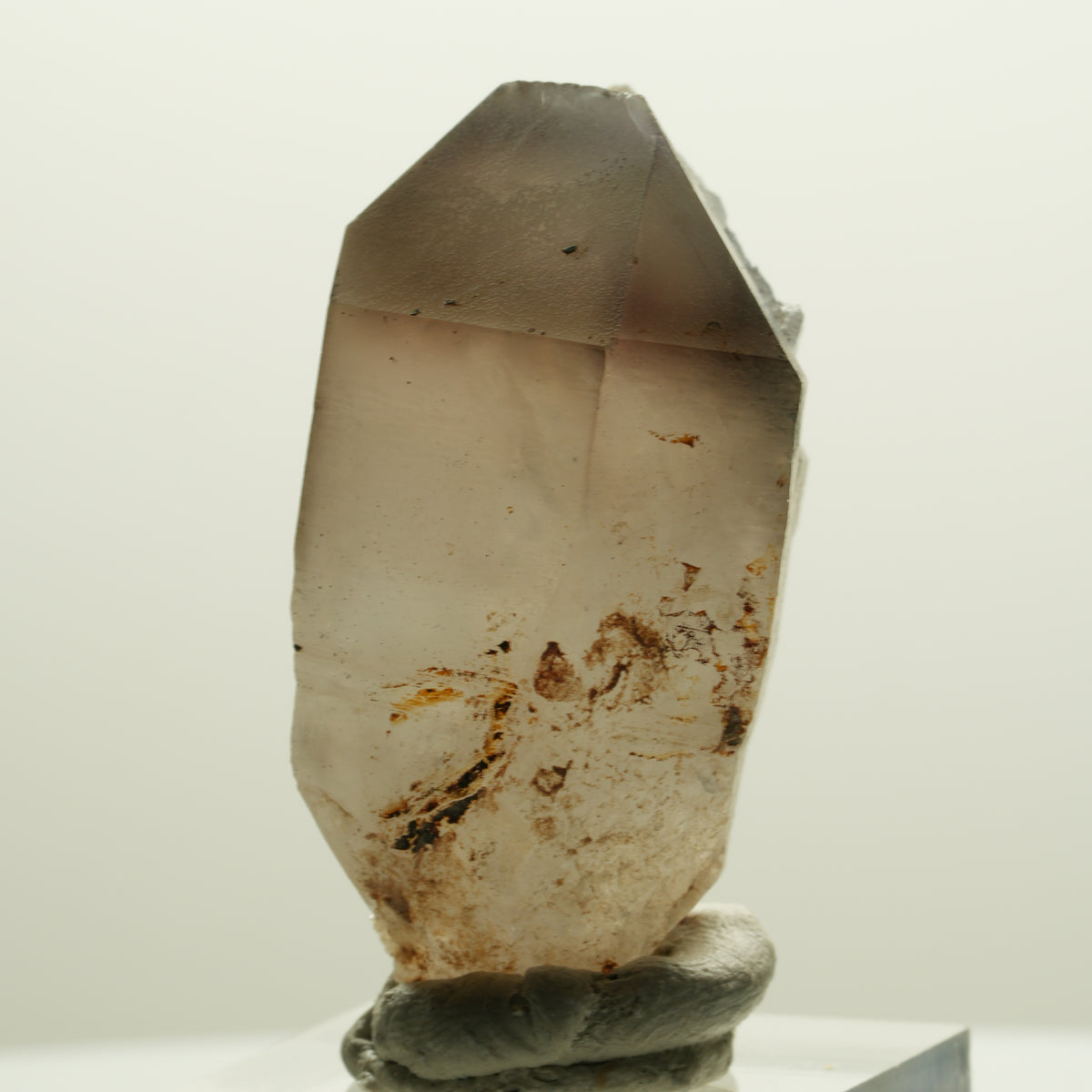 Seltene Phantom Amethyst Skelett Zepter Spitze Brandberg, Namibia 45*32*21mm #14209