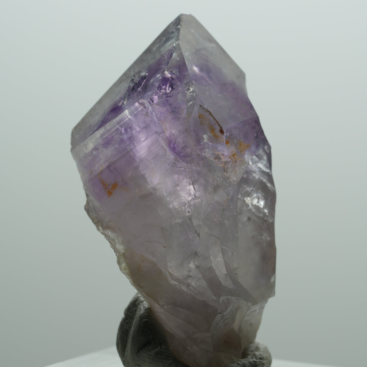 Seltene Skelett Phantom Amethyst Spitze Goboboseb, Namibia 42*26*18mm #14211