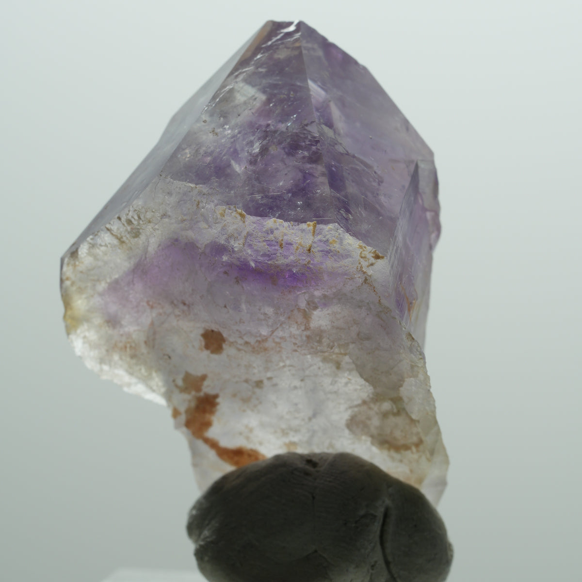 Seltene Skelett Phantom Amethyst Spitze Goboboseb, Namibia 42*26*18mm #14211
