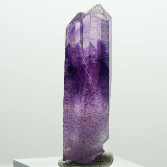 Seltene Skelett Phantom Amethyst Spitze Brandberg, Namibia 45*13*12mm #14212